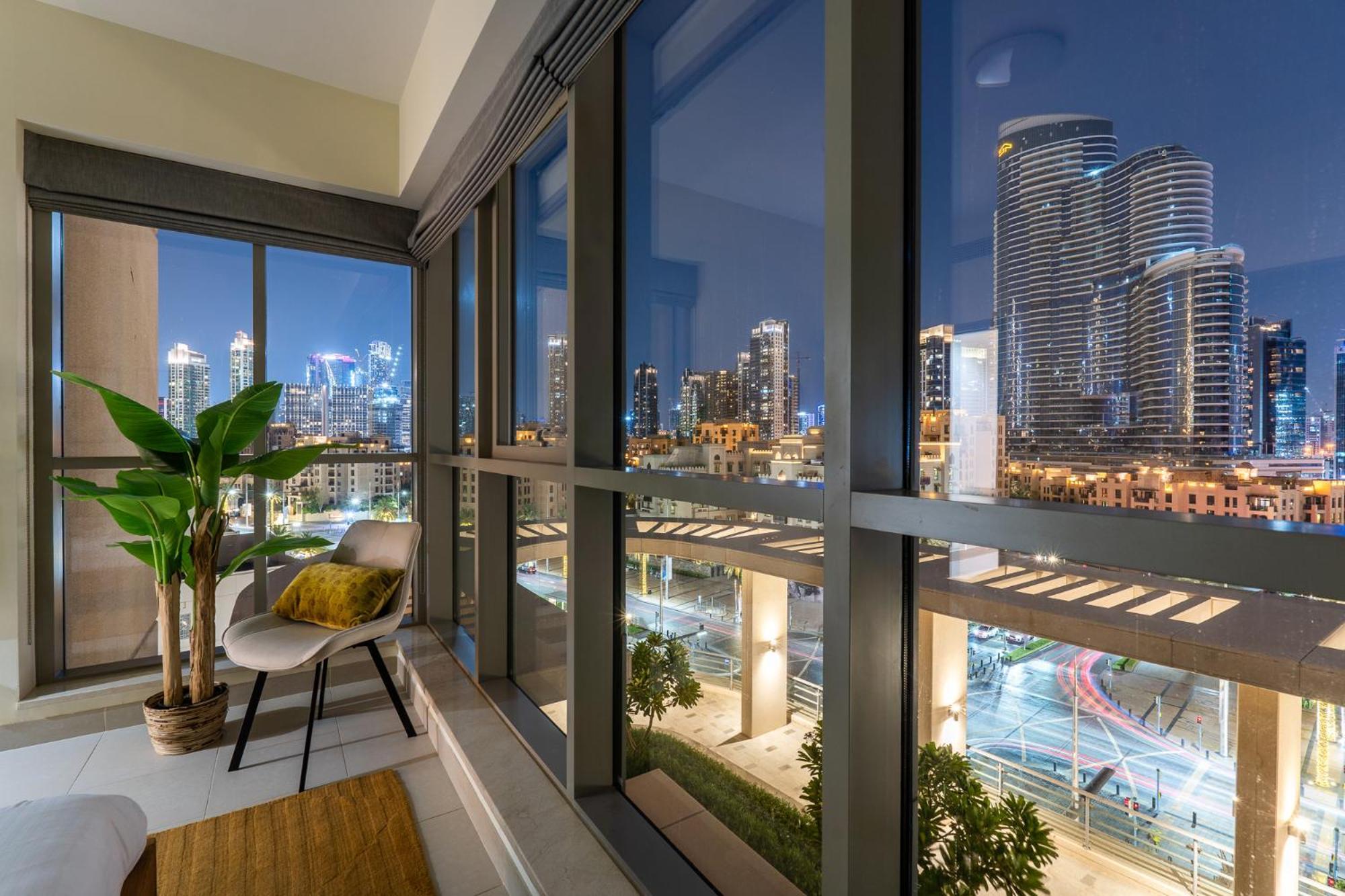 Apartment Boulevard 2 Br- Burj Khalifa-dubai Mall- Pool-gym Dubai